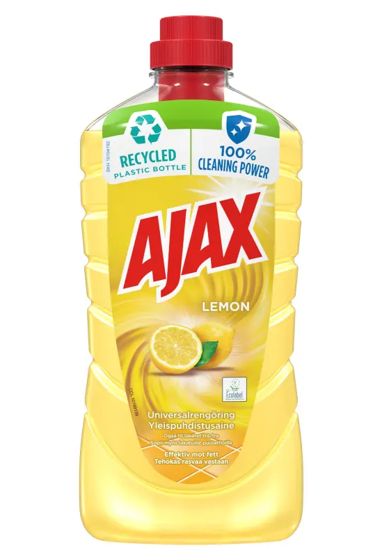 Ajax Lemon yleispuhdistusaine 1L